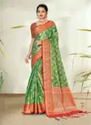 Riwazo Sobhana Fancy Wear Organza Weaving Latest Saree Collection